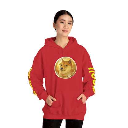 To The Moon Doge Hoodie – Crypto Streetwear.