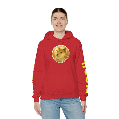 To The Moon Doge Hoodie – Crypto Streetwear.