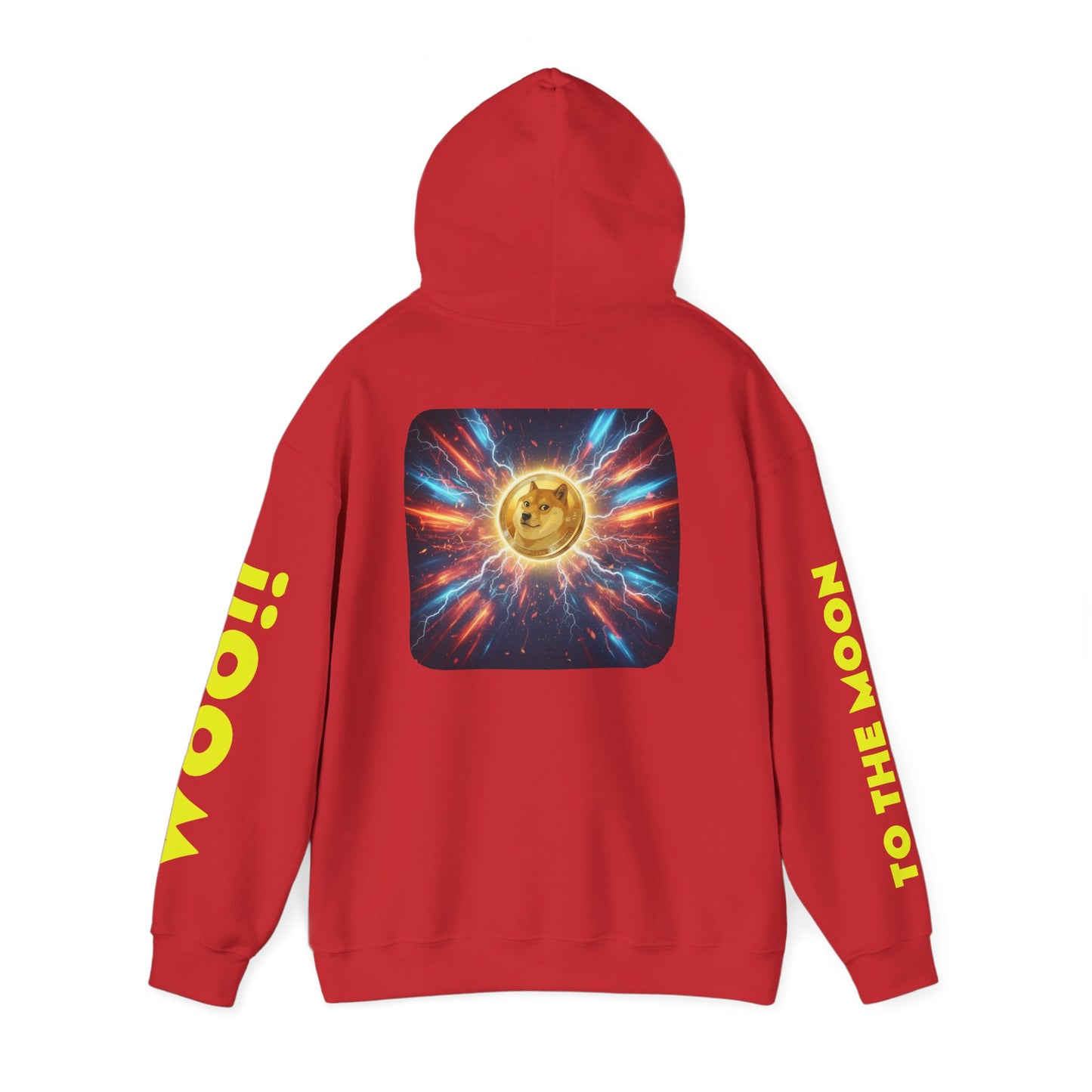 To The Moon Doge Hoodie – Crypto Streetwear.