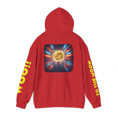 To The Moon Doge Hoodie – Crypto Streetwear.