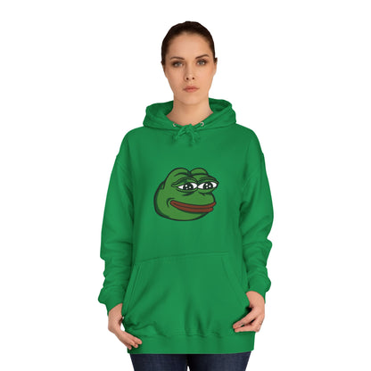 Iconic Pepe Hoodie – Green Streetwear Drop