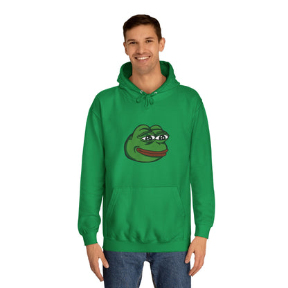 Iconic Pepe Hoodie – Green Streetwear Drop