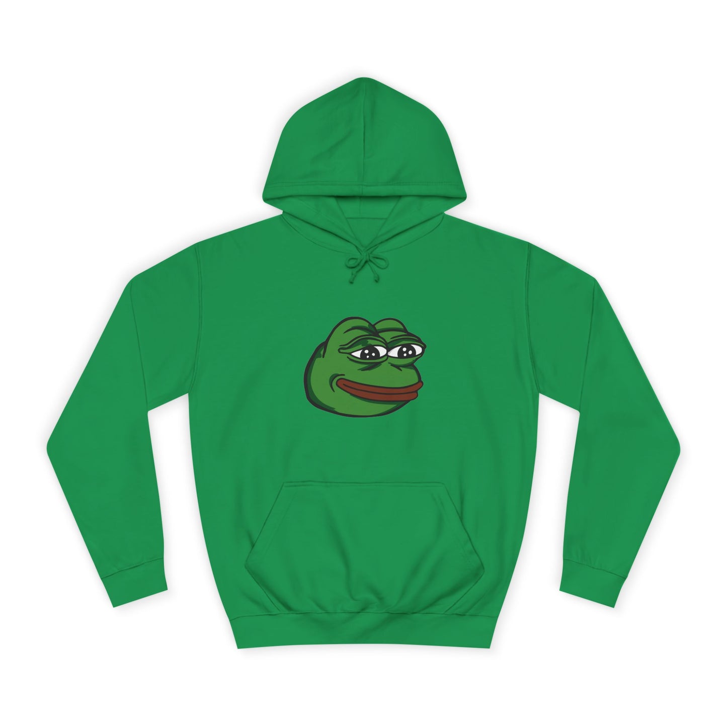 Iconic Pepe Hoodie – Green Streetwear Drop